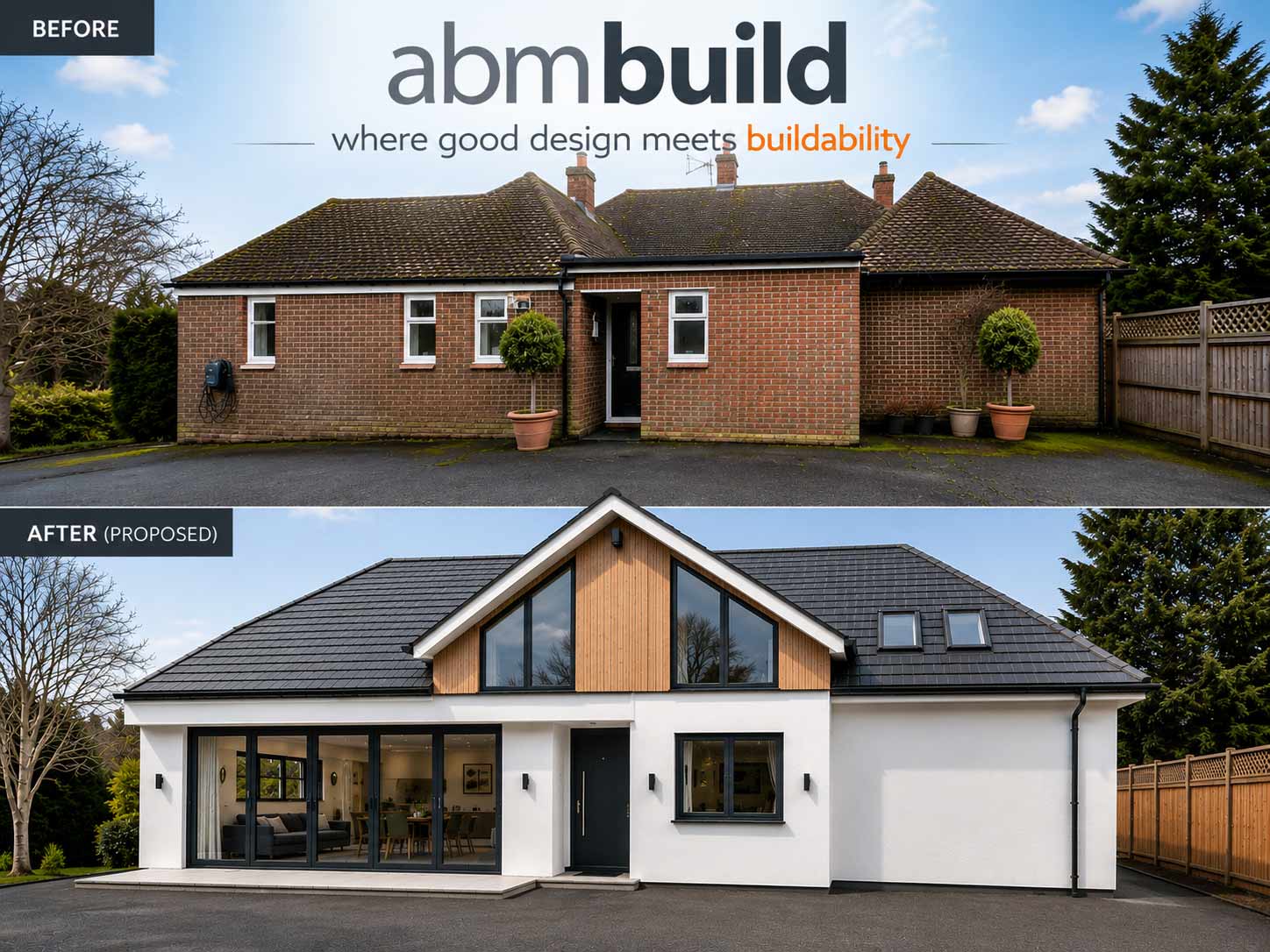 Bungalow Transformation on the Outskirts of Horsham